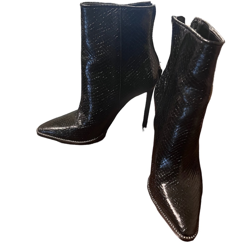 Steve Madden Snakeskin Bootie